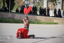گزارش تصویری | مراسم آييني تعزيه به مناسبت شهادت حضرت رقيه (س) 